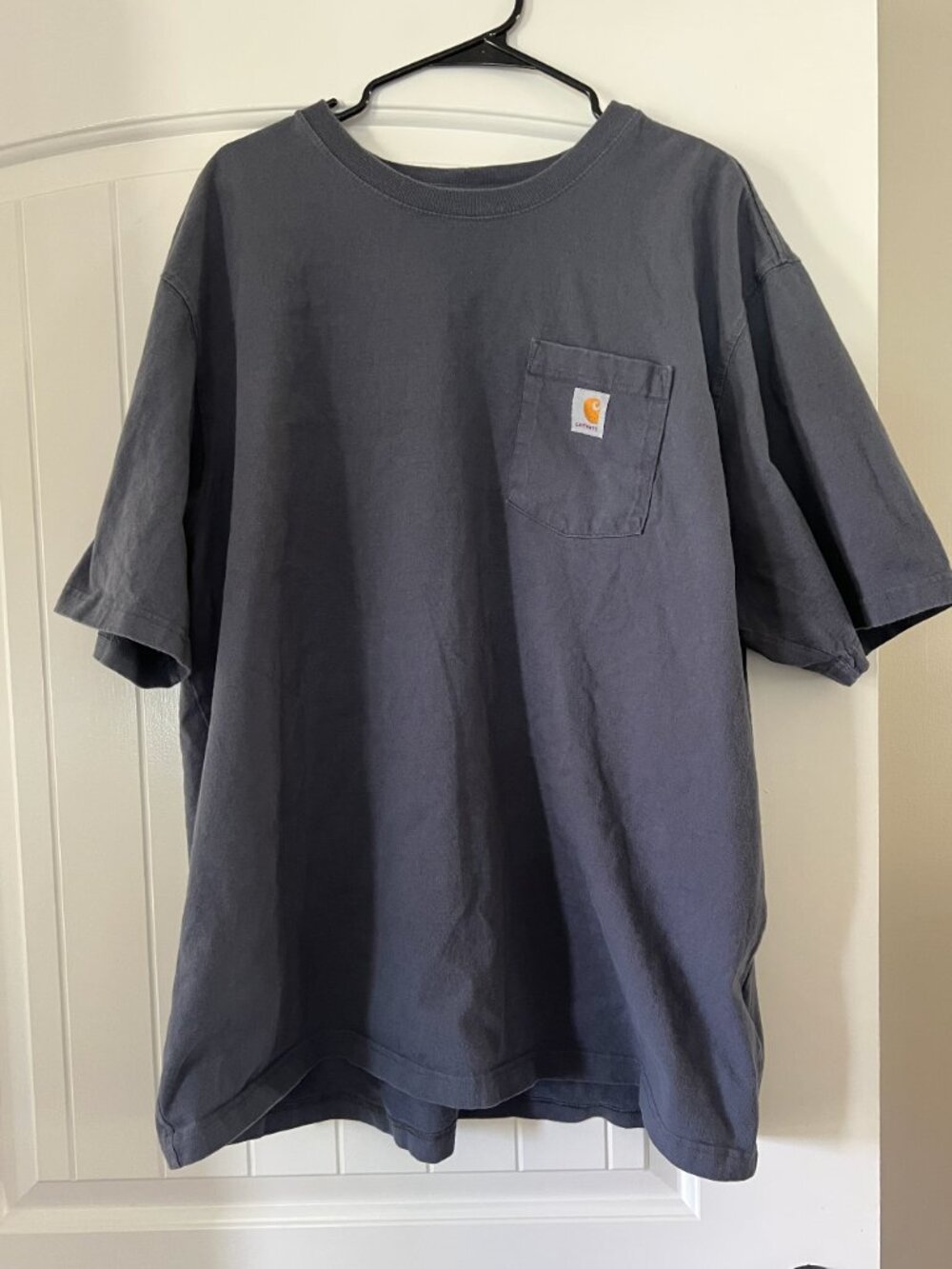 Carhartt Men's T-Shirt - Blue/Gray 2XL